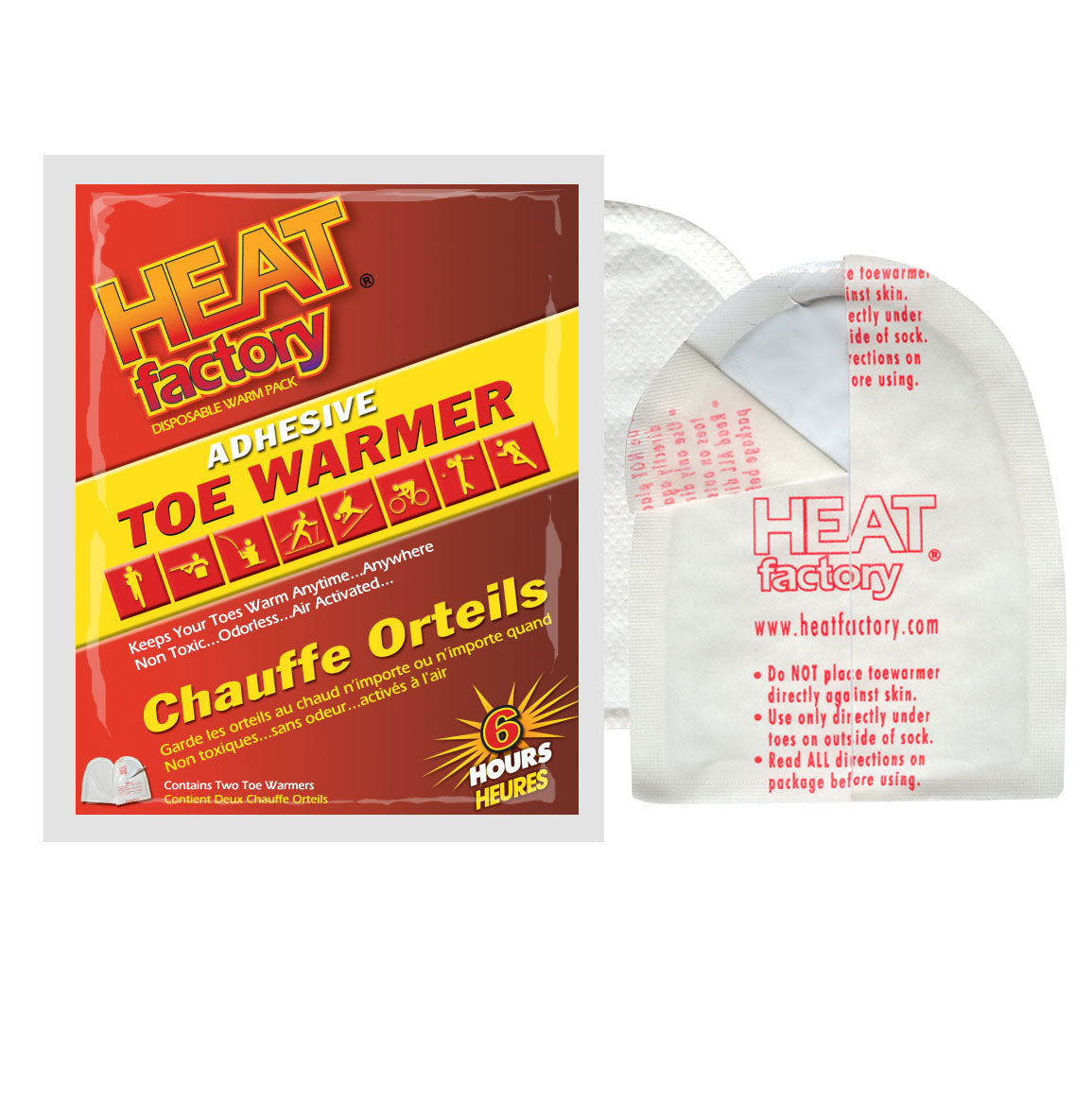 Adhesive Toe Warmer
