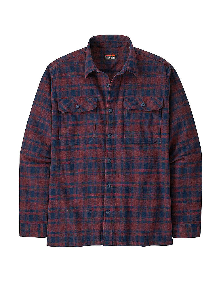 Men's Long Sleeve Organic Cotton Midweight Fjord Flannel Shirt