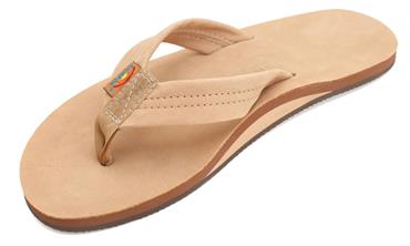 Single Layer Premier Leather with Arch Support 1" Strap