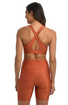 High-Neck Swim Top