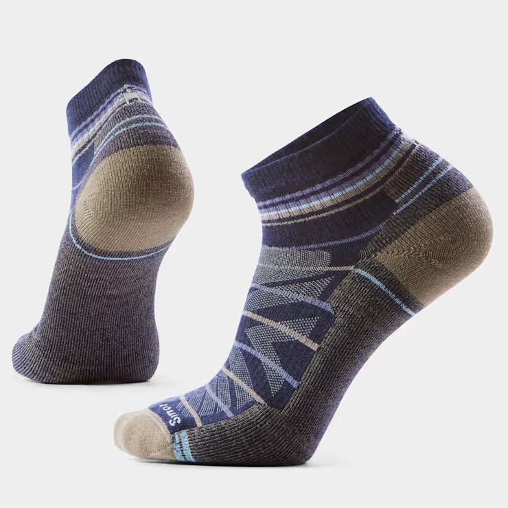 Hike Light Cushion Pattern Ankle Socks