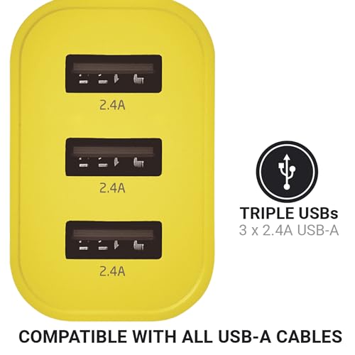 Worldwide 3 Port USB-A Charger