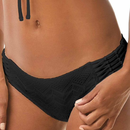 Crochet Strappy Bikini Bottom