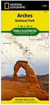 National Park Map - Arches
