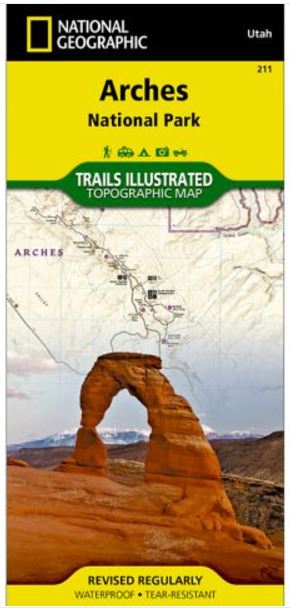 National Park Map - Arches