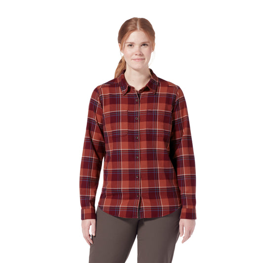 Women's Lieback Organic Cotton Flannel Long Sleeve