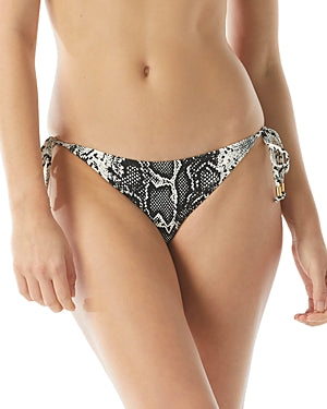 Printed String Bikini Bottom