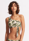 Island in the Sun One Shoulder Top