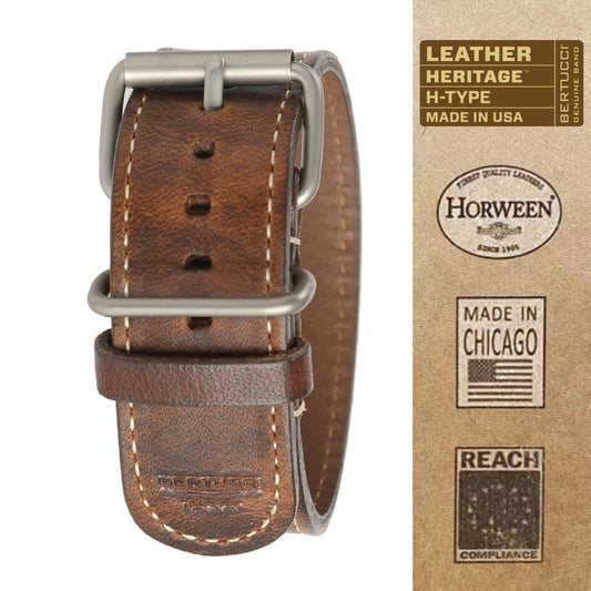 Replacement Watch Band Horween Leather