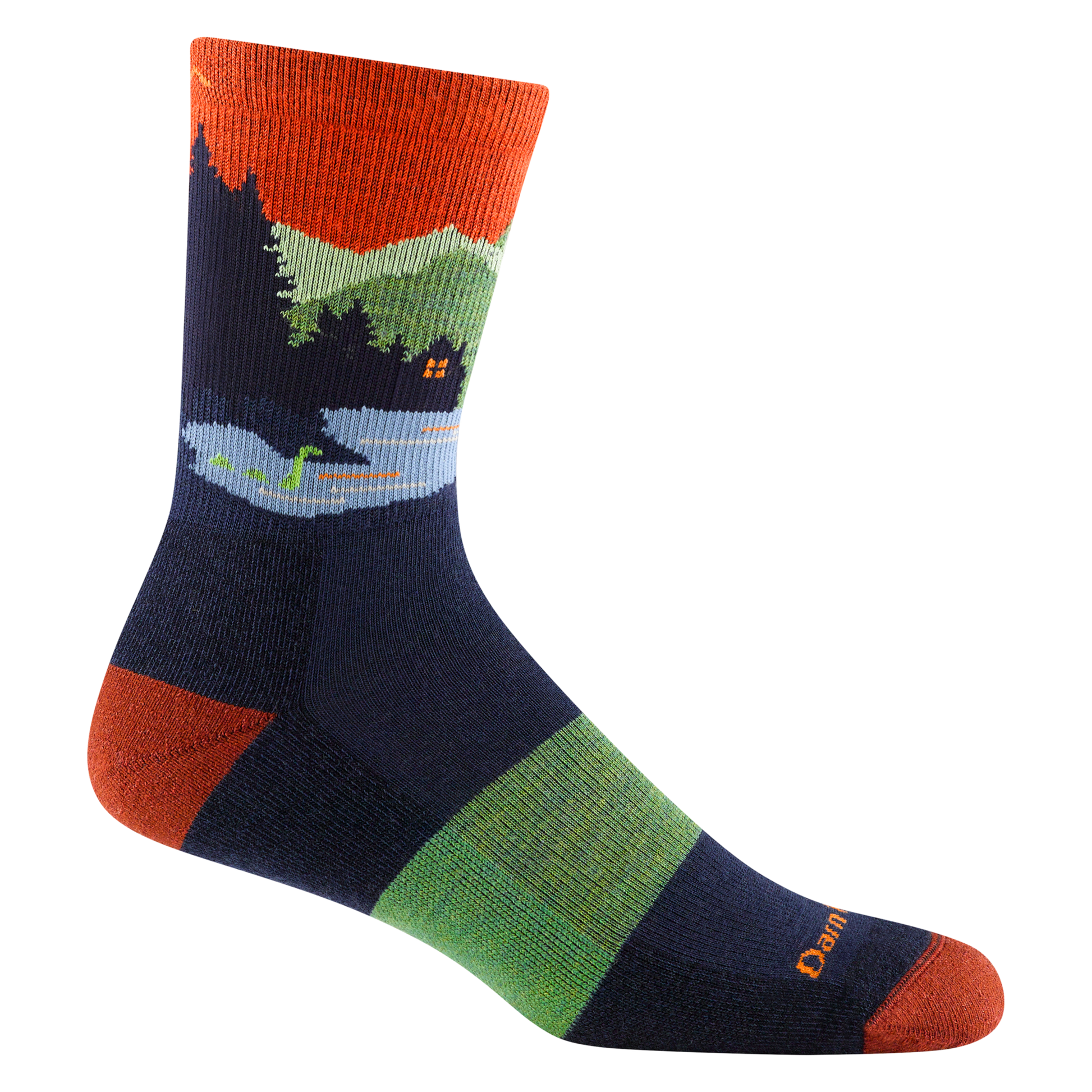 Men's Close Encounters Micro Crew Midweight Hiking Sock