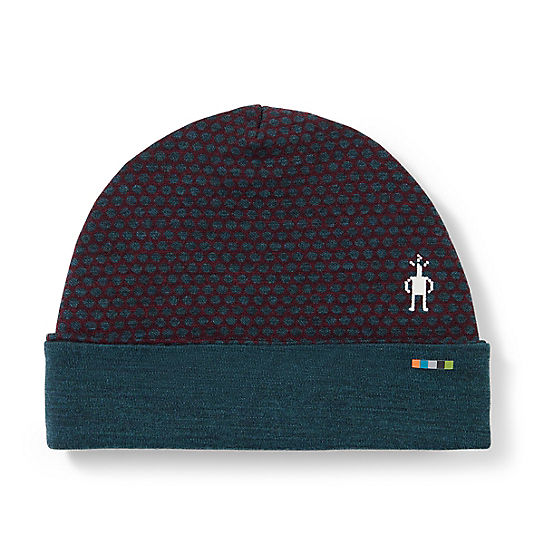 Merino 250 Pattern Cuffed Beanie