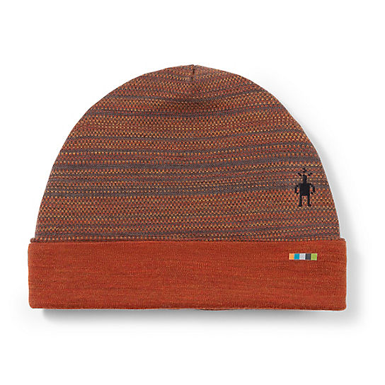 Merino 250 Pattern Cuffed Beanie