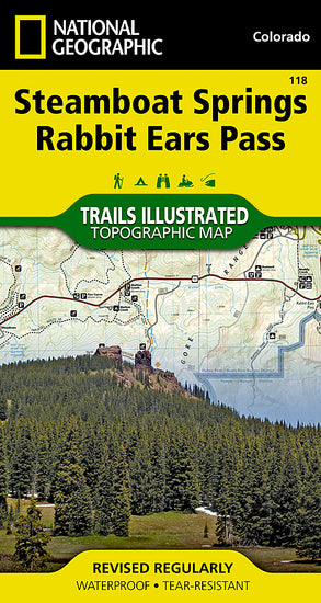 Steamboat Springs/Rabbit Ears Pass Trail Map