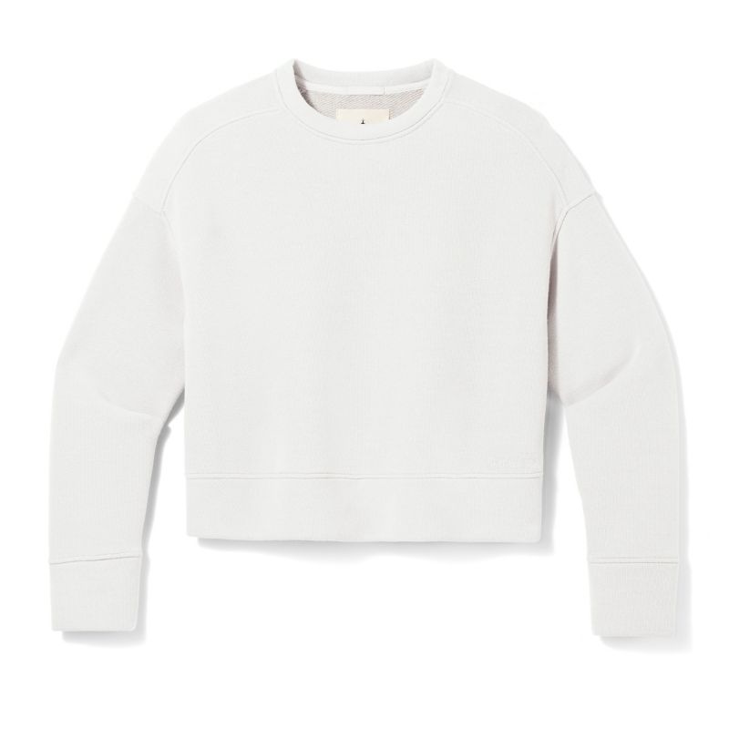 Women's Recycled Terry Cropped Crew Sweatshirt