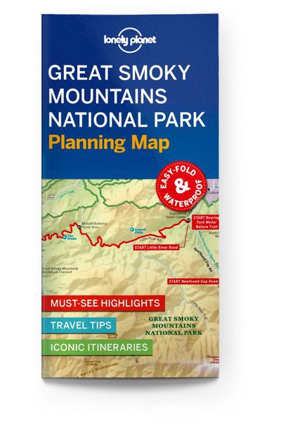 Lonely PlanetGreat Smoky Mountains National Park Planning Map