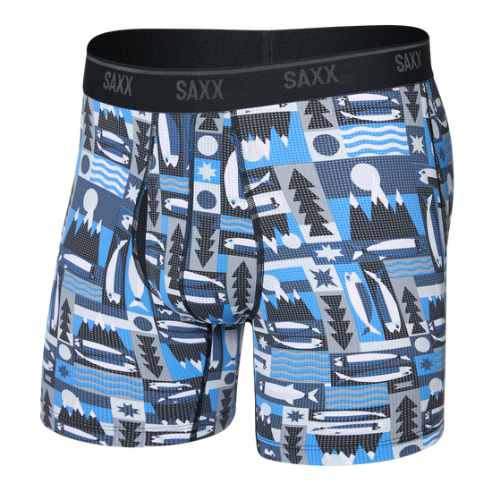 M Quest Quick Dry Mesh Boxer Brief Fly