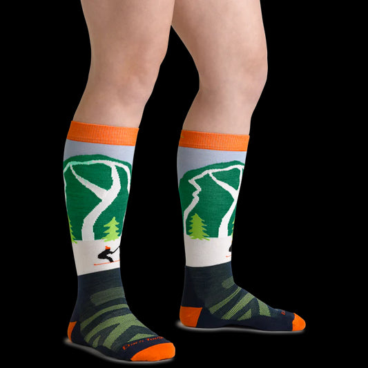 Kids Pow Cow OTC Midweight Ski & Snowboard Sock