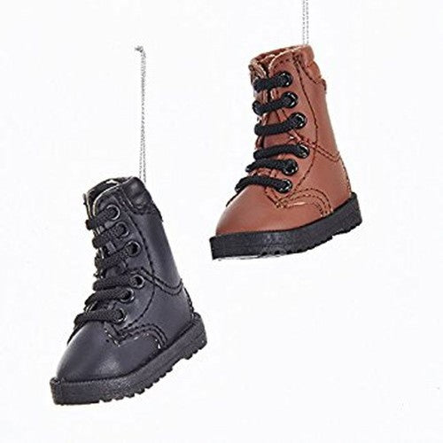 Black/Brown Boot Ornament