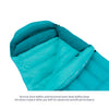 Women's Altitude Down Sleeping Bag 750+ Ultra Dry Down, PFC-free DWR 25F | -4C