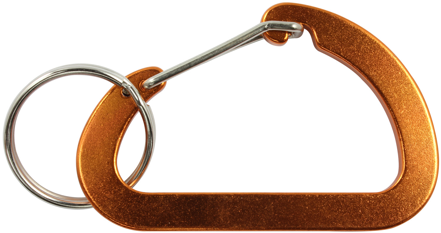 Flat Large D Carabiner
