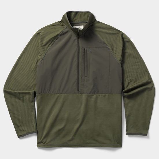 Men's Lightweight Grid Tech Fleece 1/2 Zip