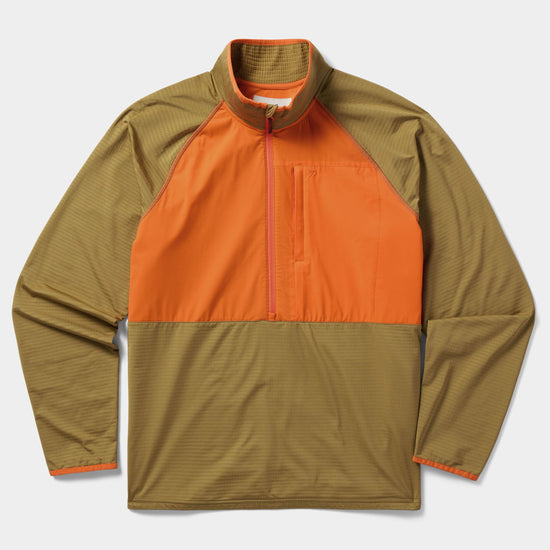 Men's Lightweight Grid Tech Fleece 1/2 Zip