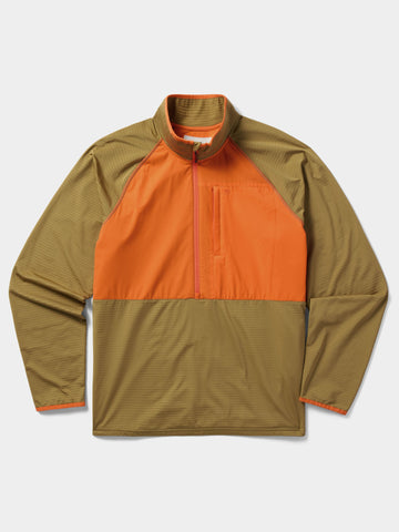 Men's Lightweight Grid Tech Fleece 1/2 Zip