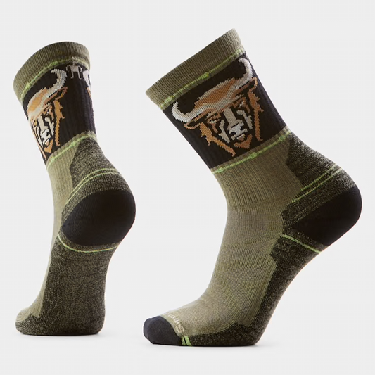 Hike Light Cushion Bison Crew Socks
