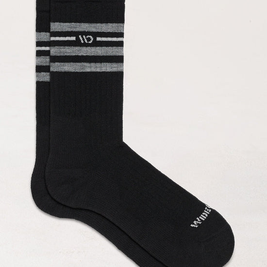 Men's Vintage Stripe Midweight Crew Sock