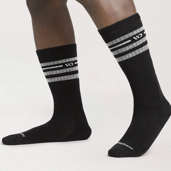 Men's Vintage Stripe Midweight Crew Sock
