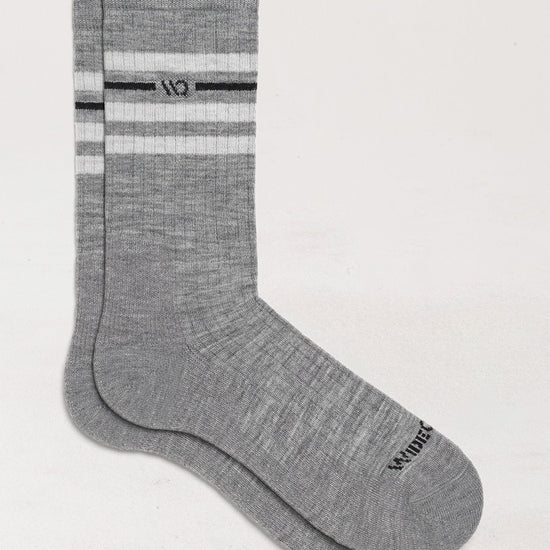 Men's Vintage Stripe Midweight Crew Sock