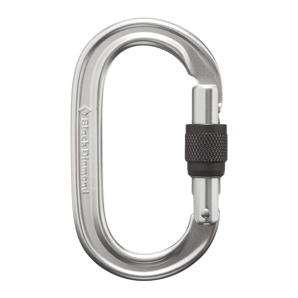 Oval Keylock Screwgate Carabiner
