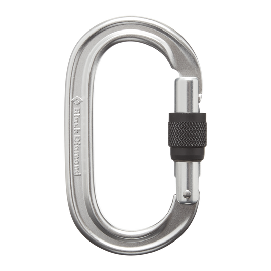 Oval Keylock Screwgate Carabiner