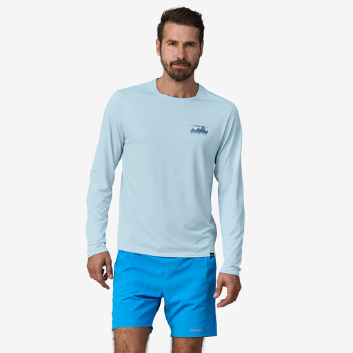 Men's Long Sleeve Capilene Cool Daily Graphic Shirt