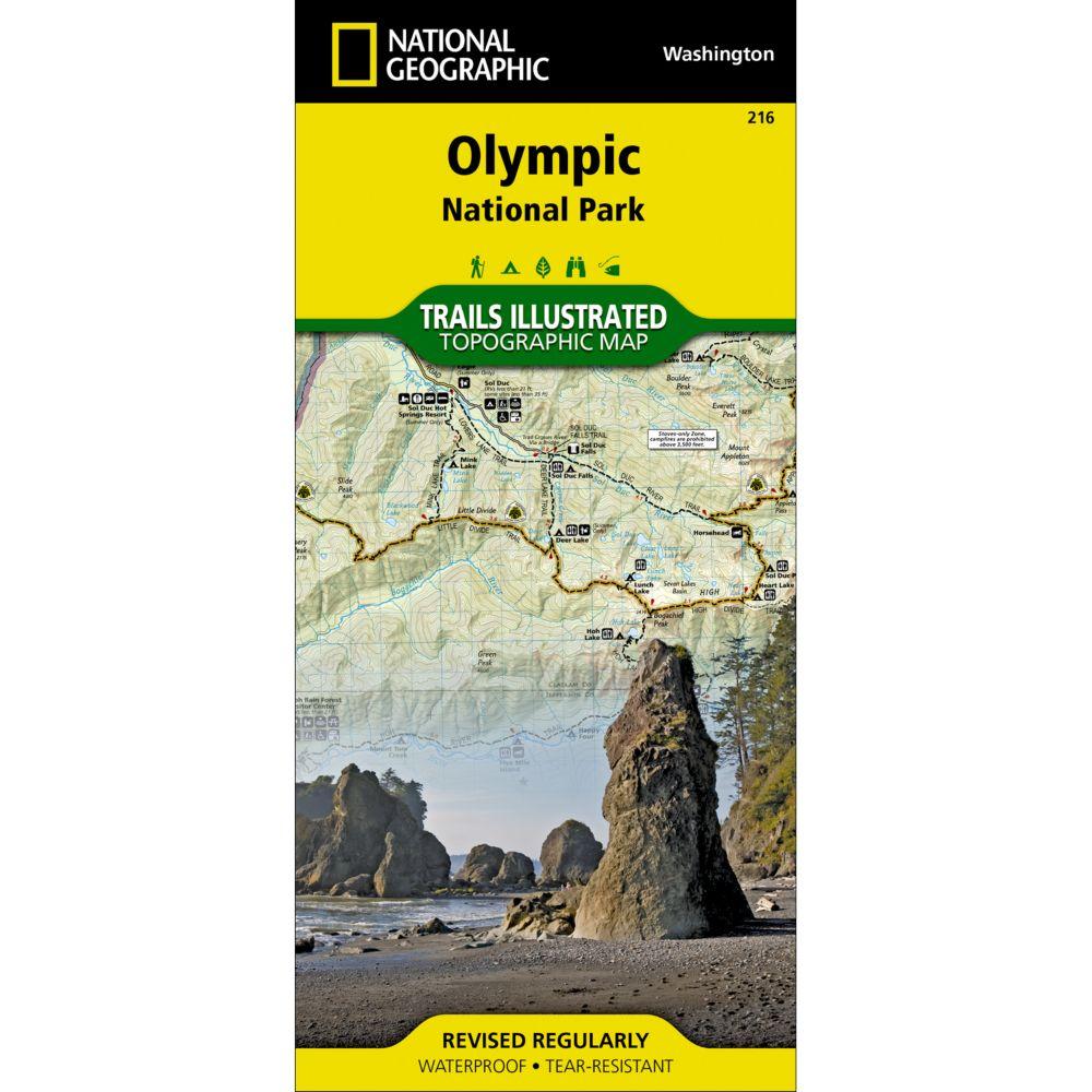 National Park Map - Olympic