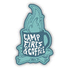 Camp Fires & Coffee Sticker