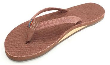 Single Layer Hemp Top and Strap With Arch Support