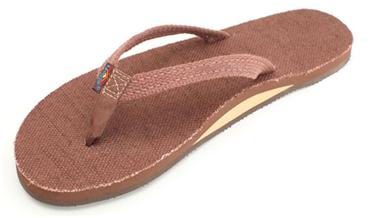 Single Layer Hemp Top and Strap With Arch Support