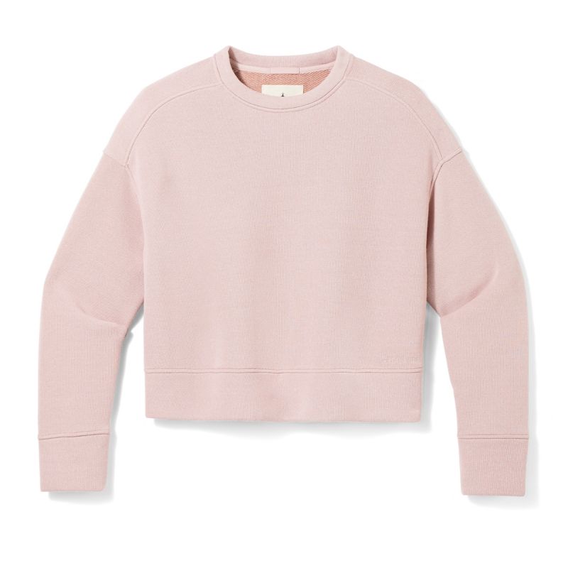 Women's Recycled Terry Cropped Crew Sweatshirt