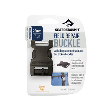 Side Release Field Repair Buckle with Removable Pin