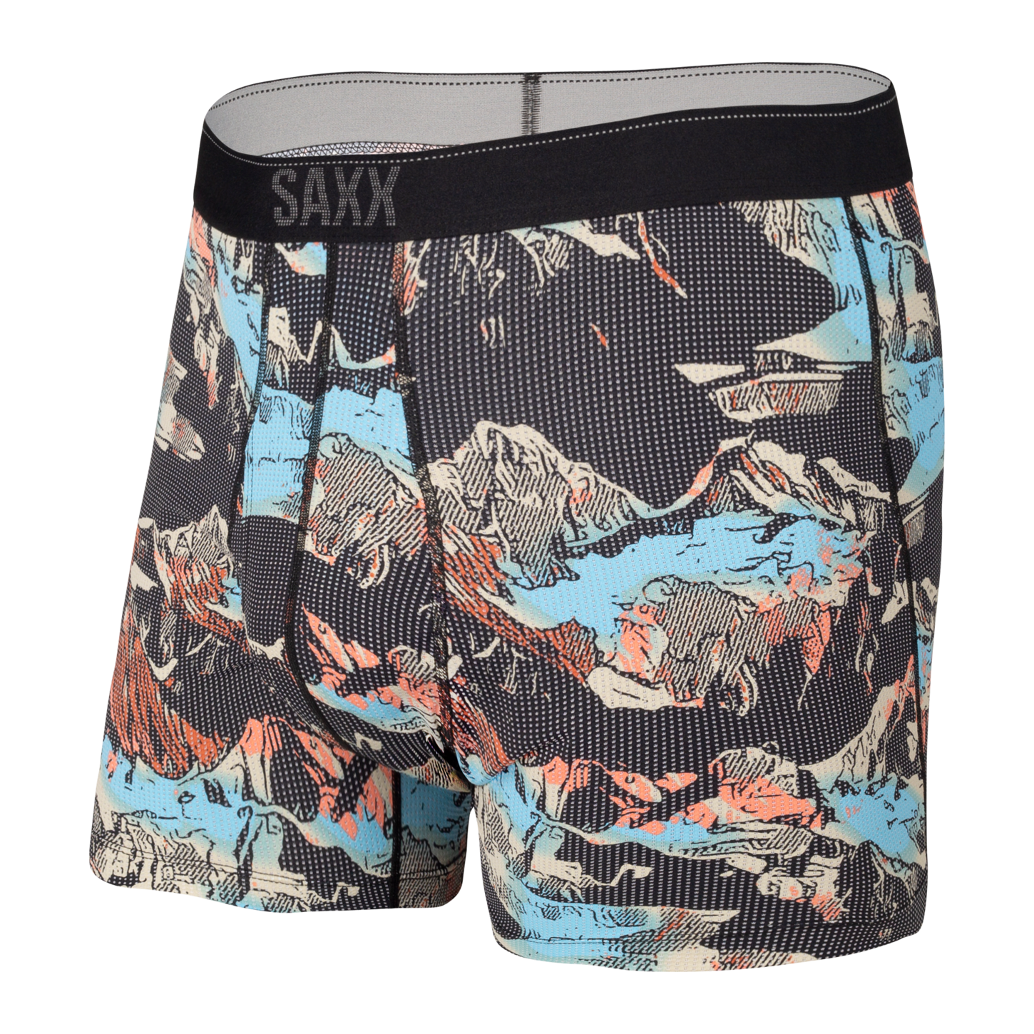 Men's Quest Quick Dry Mesh Boxer Brief Fly