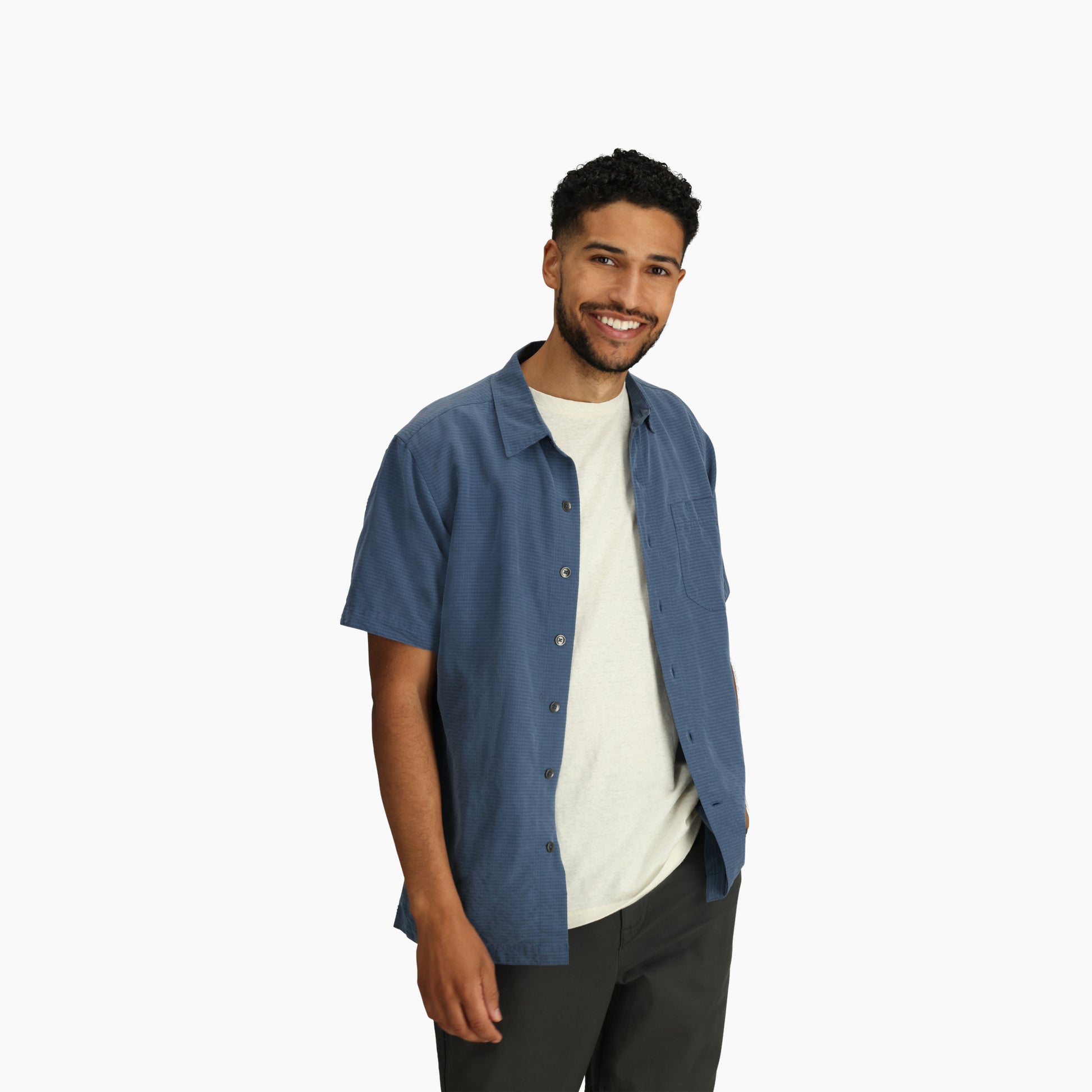 Men's Desert Pucker Dry Short Sleeve Shirt