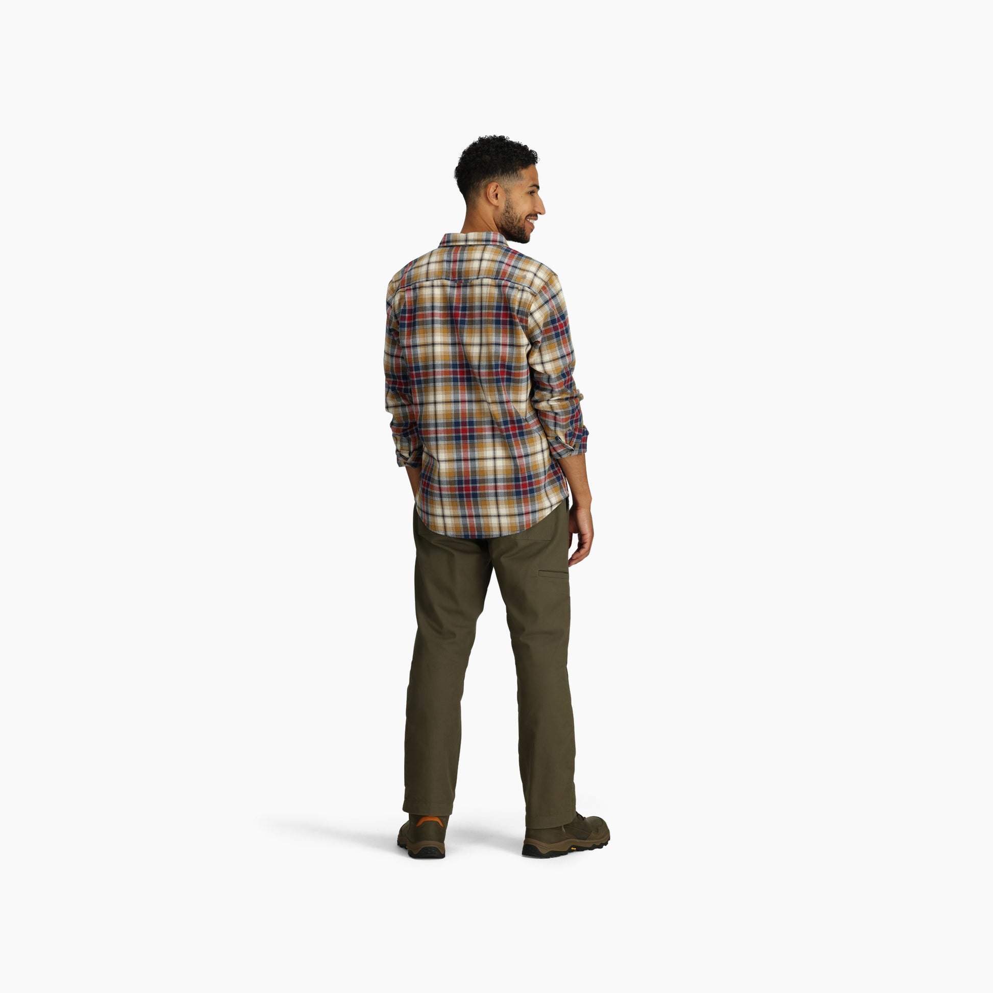 Men's Lieback Organic Cotton Flannel Long Sleeve