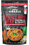 Omeals Lentils with Beef