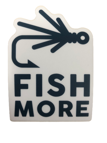 Fish More Sticker