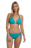 Solid Halter Triangle Top