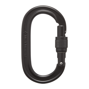 Oval Keylock Screwgate Carabiner