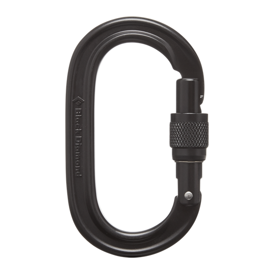 Oval Keylock Screwgate Carabiner