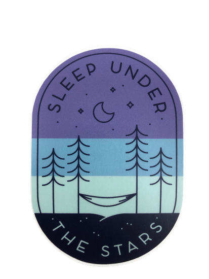 Sleep Under the Pines Sticker