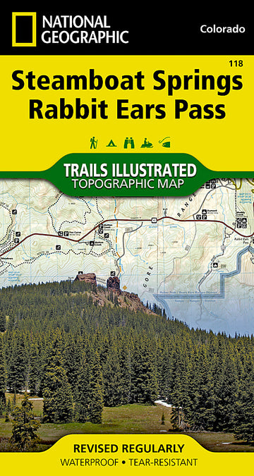 Steamboat Springs/Rabbit Ears Pass Trail Map
